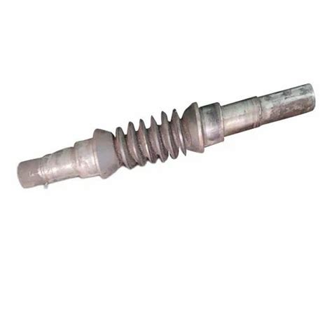 Mm Mild Steel Worm Shaft For Winding Machine At In Hyderabad