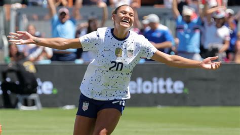 Trinity Rodman Sends A Message To World Cup During Her Stellar Match ...