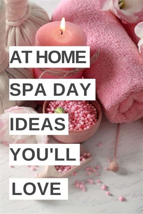 How To Have An At Home Spa Day Artofit