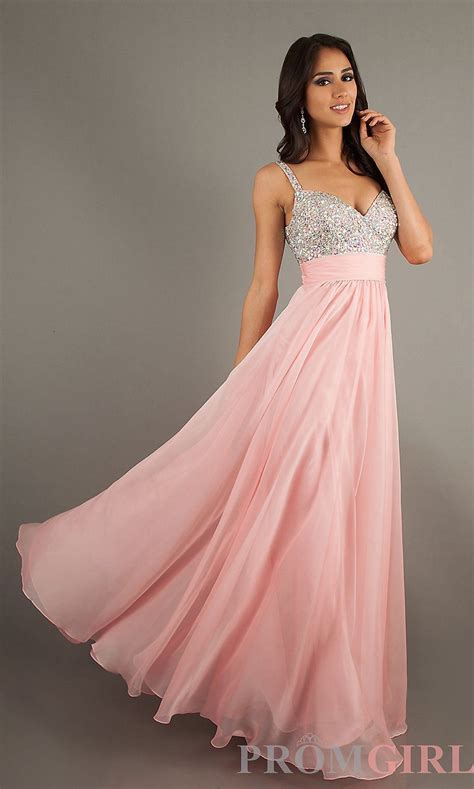 Light Pink Prom Dresseschiffon Prom Dressa Line Prom Dresslong Prom Gownelegant Prom Dresses