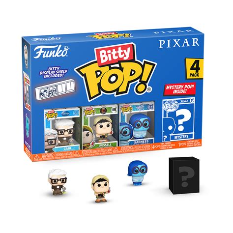 Buy Bitty Pop! Pixar 4-Pack Series 3 at Funko.