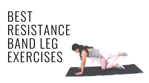 Resistance Band Leg Exercises Christina Carlyle Youtube