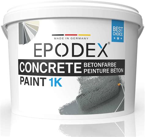 EPODEX Peinture Concrete 1 K Peinture pour béton Peinture de sol