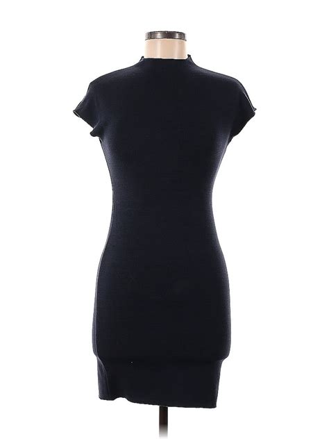 Zara Solid Black Casual Dress Size M 41 Off Thredup