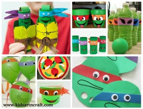 20 Teenage Mutant Ninja Turtle Party Ideas For Kids Kids Art And Craft