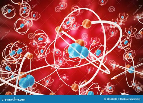 Chemistry Model Of Water Molecule H2o Scientific Elements Integrated