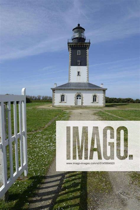 Lighthouse Of Pen Men Ile De Groix Brittany