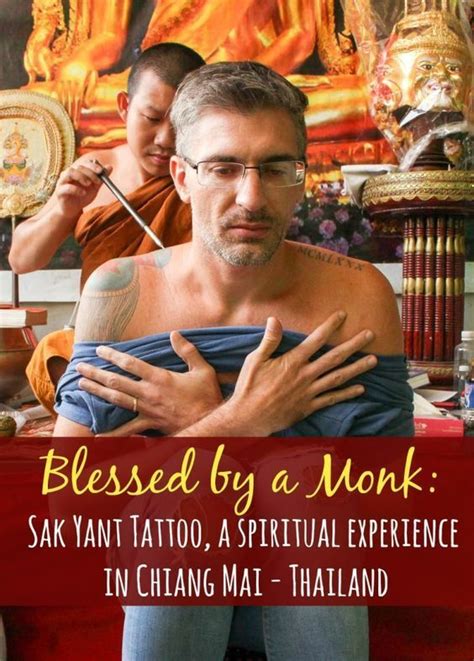 Sak Yant Blessed Tattoo A Spiritual Experience In Thailand Love And