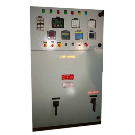 Mild Steel Single Phase Amf Control Panel Board For Industrial Ip