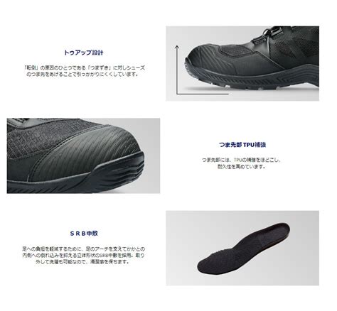 アシックス Asics 作業靴 安全靴 ゴアテックス Gore Tex Cp604 G Tx ミッドカット ボア 001ブラック×ガン