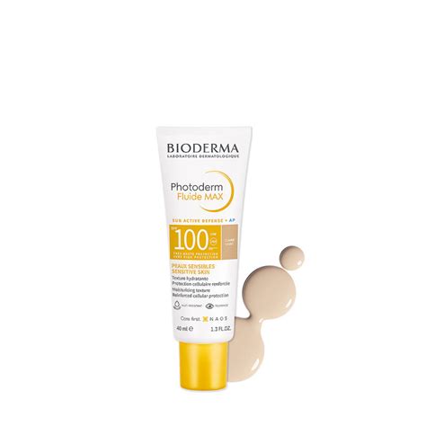 Bioderma Photoderm Fluide Max Soin Solaire Hydratant Teinté Claire