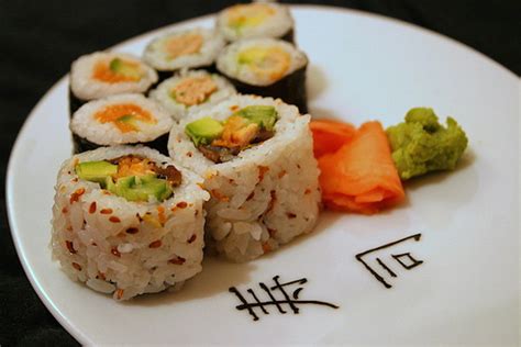 Sushi Maki Invers California Roll Saumon Avocat