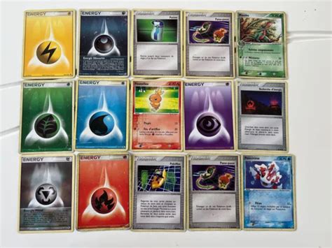 CARTE POKÉMON Lot de 15 Cartes EX Rubis Saphir 2003 FR Lot n