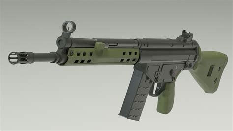 3D G3 Rifle 3D model - TurboSquid 2069100