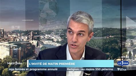 L invité de Matin Première Yves DELATTE nouveau patron de Wallonie