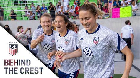 Behind The Crest All Eyes On The Uswnt In Austin Youtube