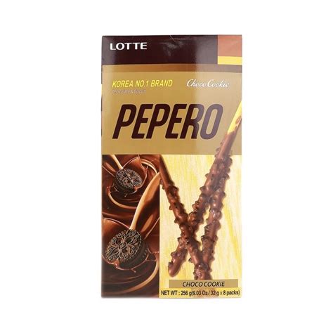 Lotte Pepero Stick Biscuit 8packs Box Shopee Philippines