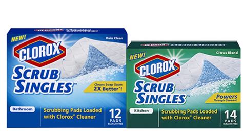 Hot Better Than Free Clorox Scrub Singles At Walgreens 614 Living Rich With Coupons®