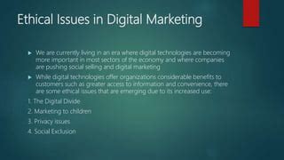 Ethics In Digital Marketing Ppt