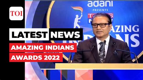 Amazing Indians Awards 2022: Times Group MD Vineet Jain thanks Amazing ...