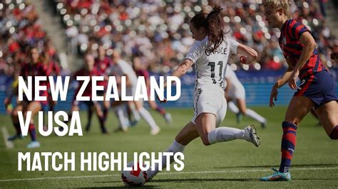 New Zealand V Usa February Shebelieves Cup Match Highlights