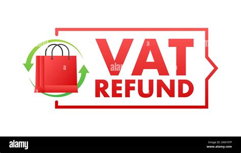 Vat Refund Tax Return Free Vector Stock Illustration Stock Vector