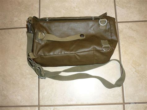 Vintage Swiss Military Surplus Shoulder Messenger Bag 3918434042