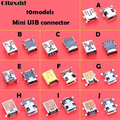 Cable Assemblies Color No 13 Gimax 20model Female Mini USB Type B 5pin