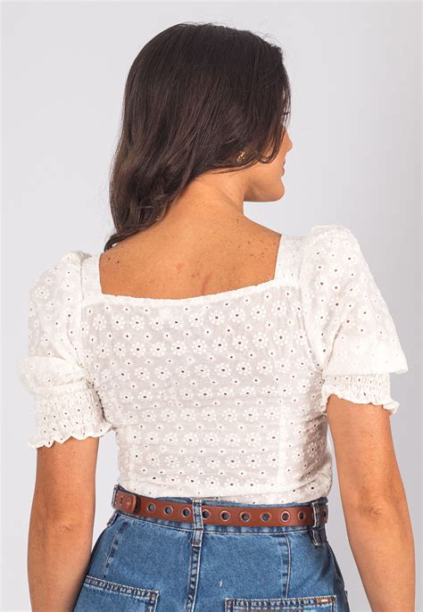 Blusa Lese Feminina Decote Cora O Manga Princesa Lastex