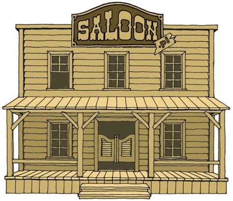 Saloon clipart - Clipground