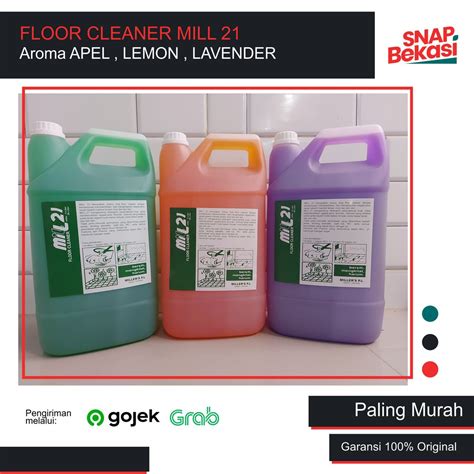 Jual FLOOR CLEANER PEMBERSIH LANTAI MILL 21 4L TERMURAH Shopee Indonesia