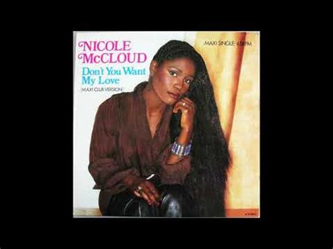 Nicole Mc Loud Don T You Want My Love Extended 1985 YouTube