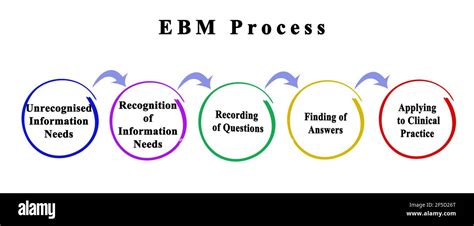 Five Components Of Ebm Process Stock Photo Alamy