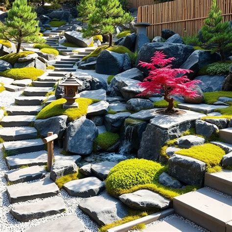 9 Rock Garden Designs For Difficult Sloped Areas The Gardening Tips