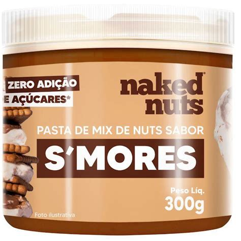 Pasta De Mix De Nuts Sabor Smores 300g Naked Nuts Comida Vegana