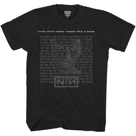 Nine Inch Nails Nine Inch Nails Unisex T Shirthead Like A Hole X