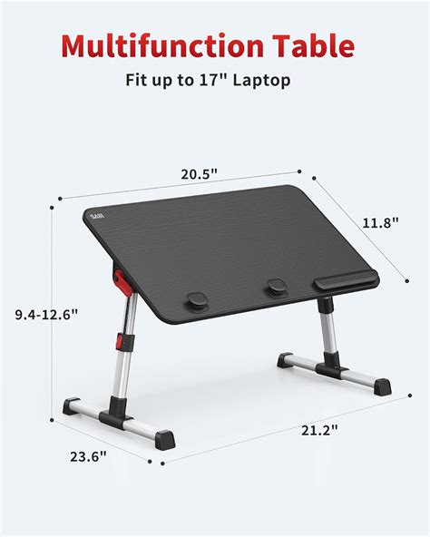 Saiji Mesa De Escritorio Para Laptop Soporte Ajustable Para Laptop