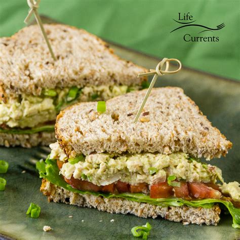 Avocado Tuna Salad Sandwich - Life Currents