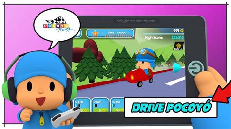 Pocoyo Gameplay Drive Pocoy At Full Speed Pocoy Racing Funny