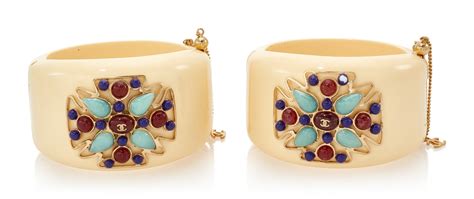 Pair Of Cuffs Chanel A Collection Of A Lifetime Chanel Online