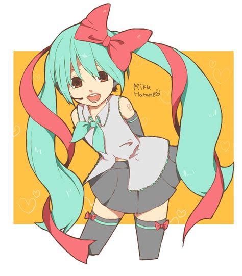 Hatsune Miku Vocaloid Drawn By Niboshiporipori Danbooru