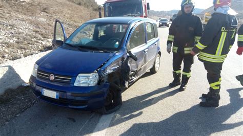 Castel Di Sangro Frontale Sulla Ss Ricoverati All Ospedale I Due