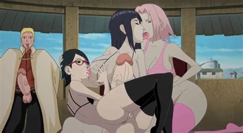 Porn Cartoon Naruto With Hinata Sakura And Sarada