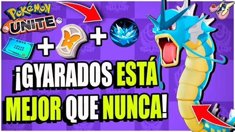 😱¡ahora Si Que EstÁ Absurdo ¡mejor Build Y Medallas Gyarados Pokemon