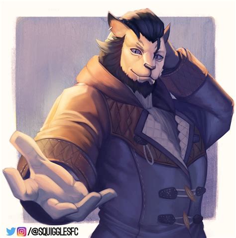 FFXIV Hrothgar Commission by Squiggles-FC on DeviantArt