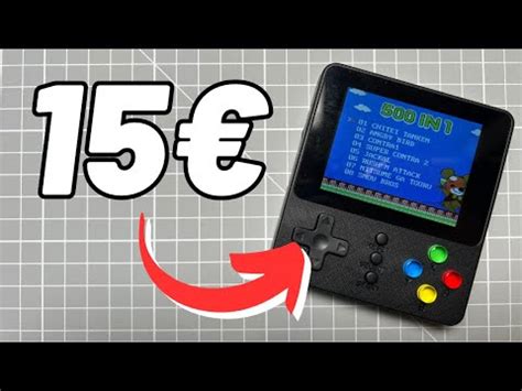 La Mini Console Super Economica E Con Giochi Youtube