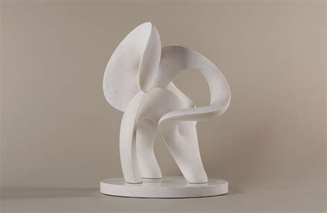 Upolo Abstract Marble Sculpture Richard Erdman