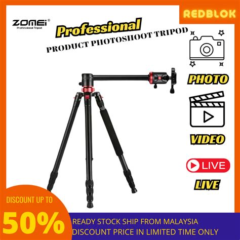 READY STOCKZomei M8 Camera Professional Tripod 75 Inch Portable