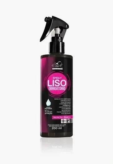 Spray Liso Obrigatório Belkit 200ml Protetor Térmico Capilar