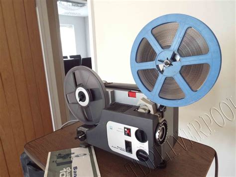 Sankyo Dualux 1000 Variable Speed Dual SUPER 8 8MM CINE PROJECTOR Fully